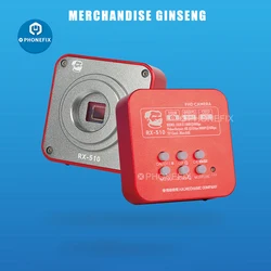 Mechanic 4500 Million HD Microscope Camera RX-450 RX-510 HDMI Input Electronic Simultaneous Microscope Camera Phone PCB Repair