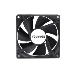 2PCS 9cm 92mm Fan 90mm 2PIN 3PIN USB PC Desktop Computer Case Cooling Cooler Fan 12V 9225 92x92x25mm GPU CPU Cooler