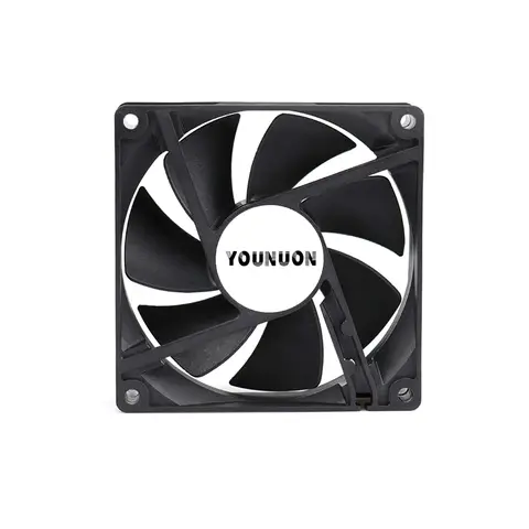 PC 데스크탑 컴퓨터 케이스 냉각 쿨러 팬, GPU CPU 쿨러, 9cm 92mm 팬, 90mm, 2 핀, 3 핀, 12V 9225, 92x92x25mm, 2 개