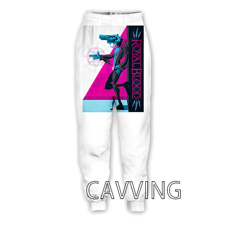 

CAVVING 3D Print Royal Blood Band Casual Pants Sports Sweatpants Straight Pants Sweatpants Jogging Pants Trousers