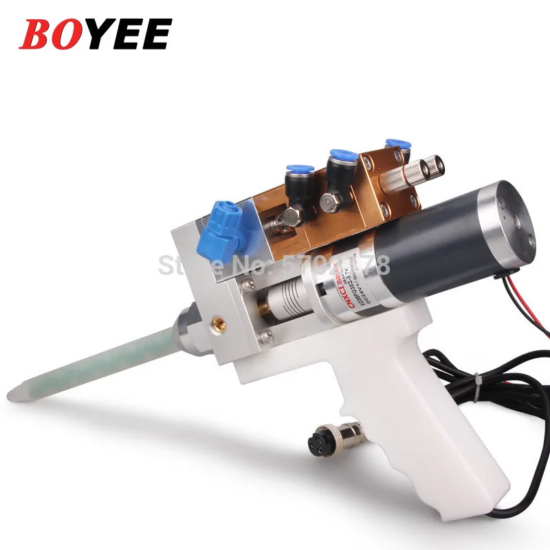 Epoxy resin two-component glue gun Automatic AB liquid dispensing system Manual A B liquid filling system with 20L storage tanks