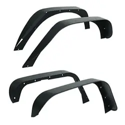 Front and Rear Fender Flares Steel Material for Jeep Wrangler JK J064 LANTSUN