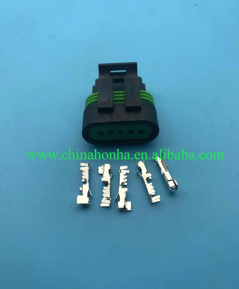 10 pcs 5 Pin forDelphi LS2 Ignition Coils Connector Automotive Electrical Female Plug 12162825
