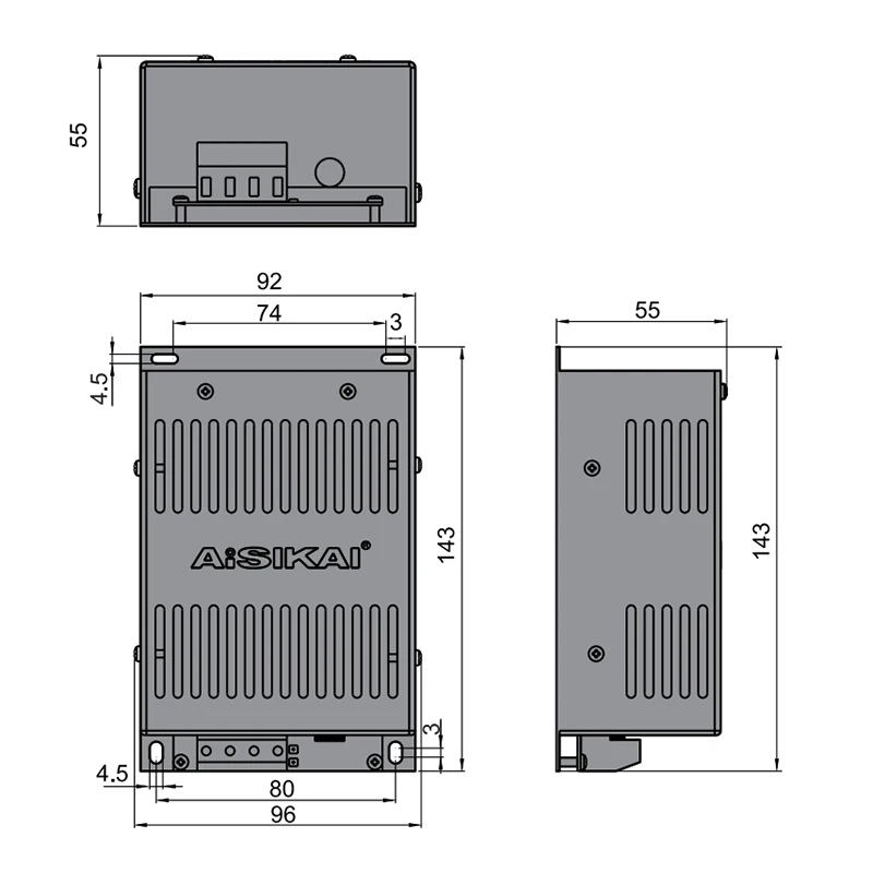 Imagem -06 - Carregador de Bateria Bac06a 12v 6a 24v 5a Aisikai