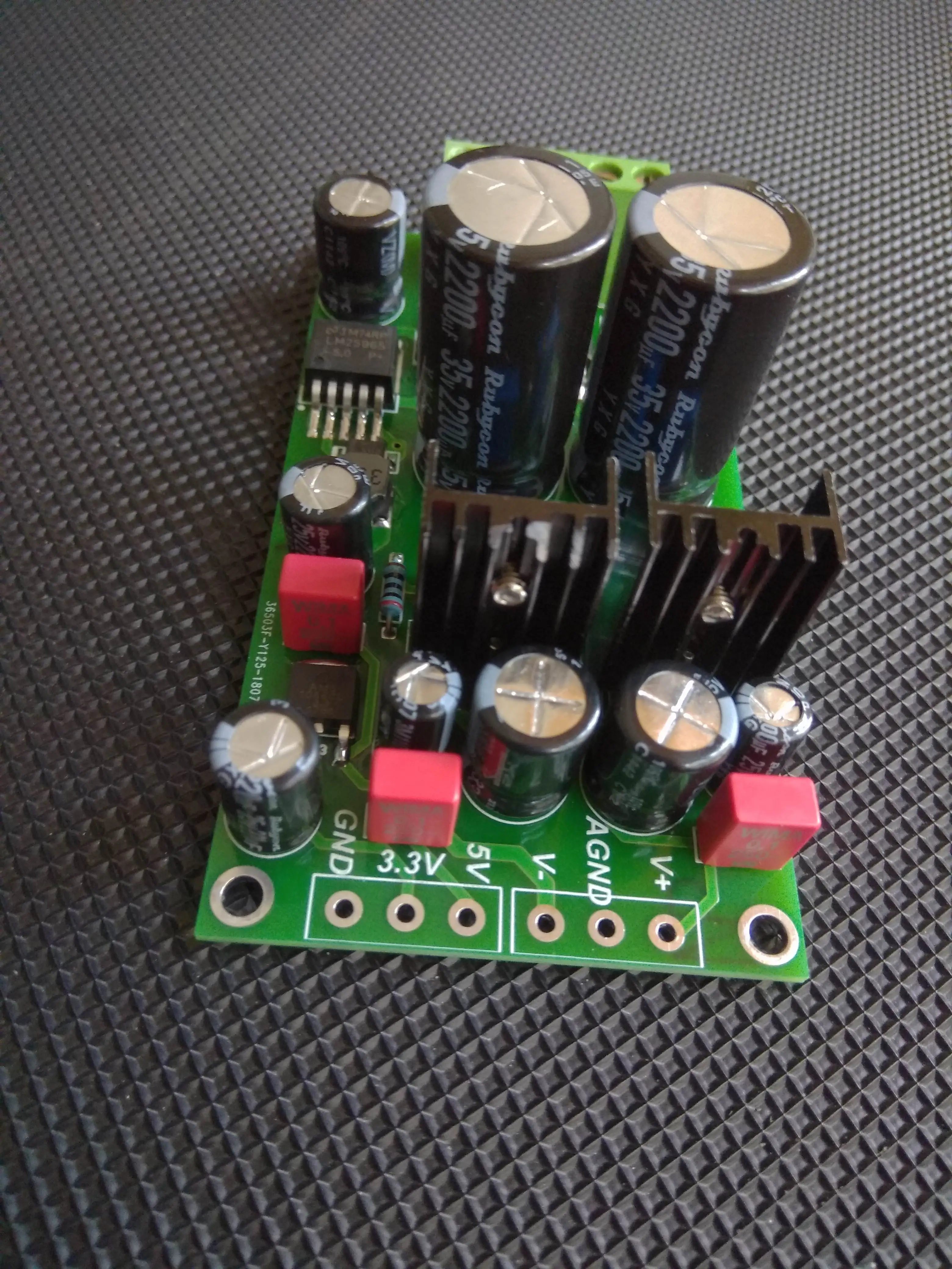 LM317LM337 Power Rectifier Filter Bord DAC Power Verstärker Power Board Spannungs Regler Power Board