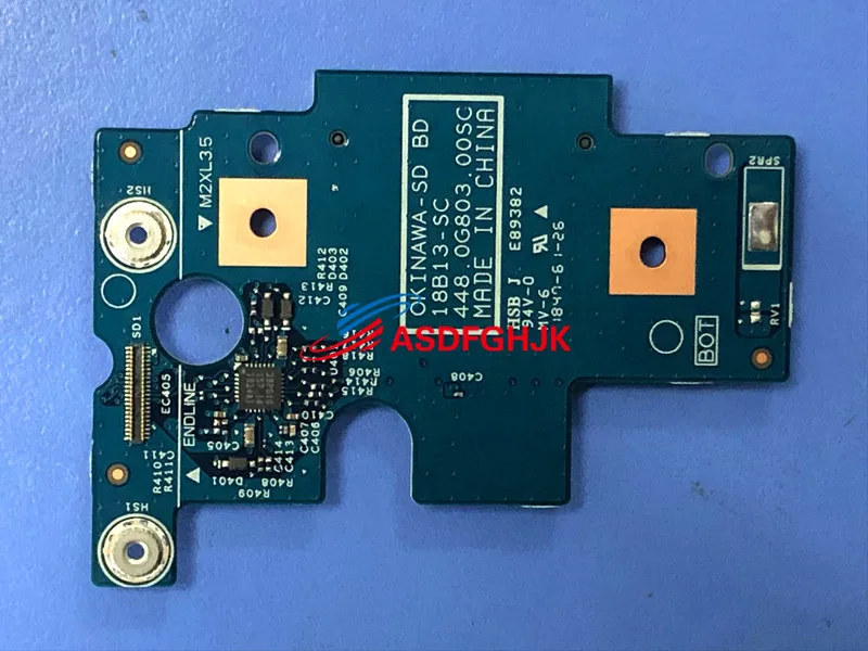 Asli 448.0G803.00SC SD BOARD Test OK