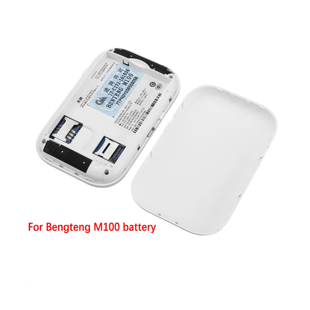 Batería de 2050mAh M100 M20 para Bengteng M100 4G Wifi Router mini router 3G 4G Lte de alta calidad