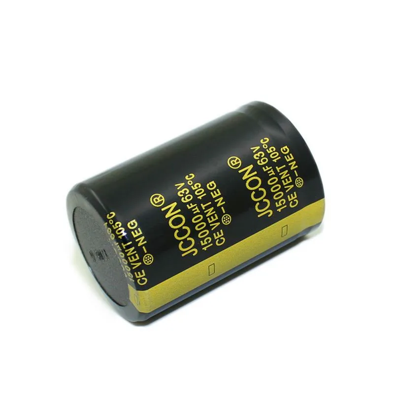 JCCON-Capacitor eletrolítico do Grosso-pé, volume 35x50, poder do inversor 35x60, 63v15000uf