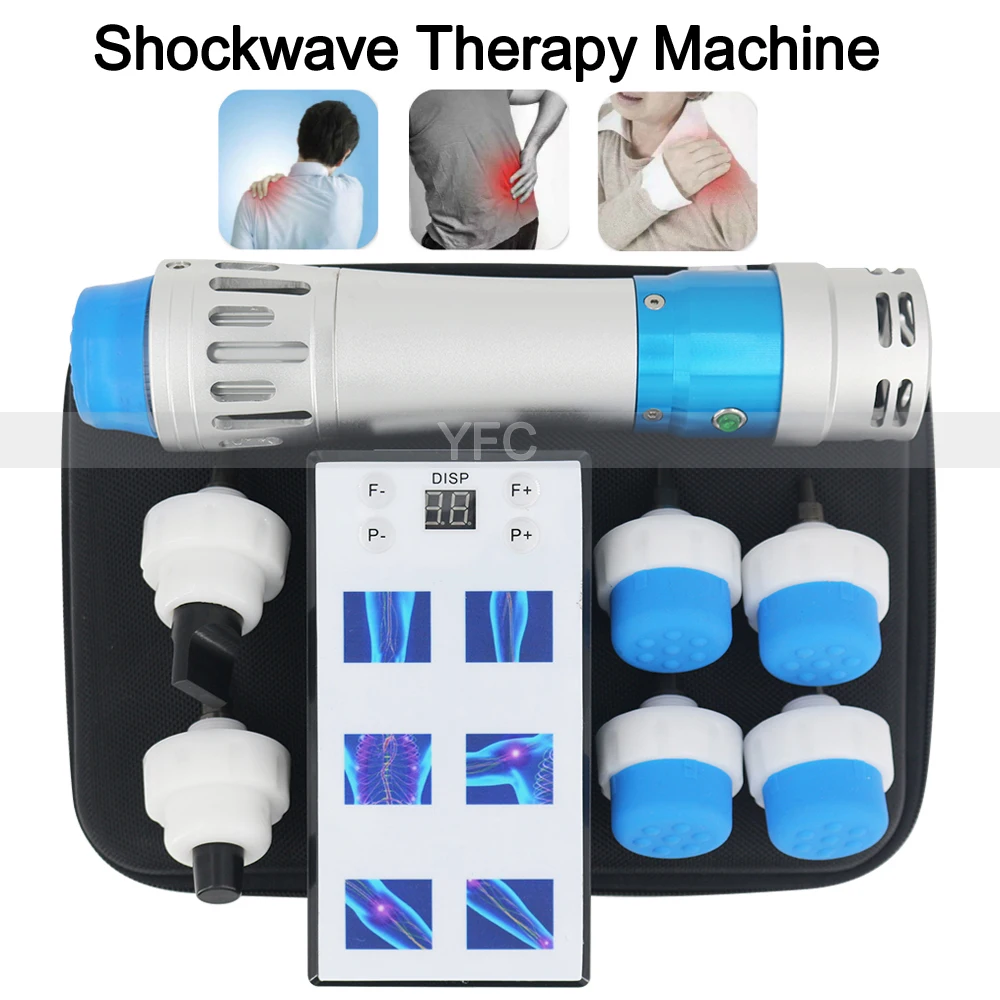 

2021 New Extracorporeal Shockwave Therapy Machine With 7 Heads Pain Relief ED Treatment Shock Wave Pain Physiotherap Relax