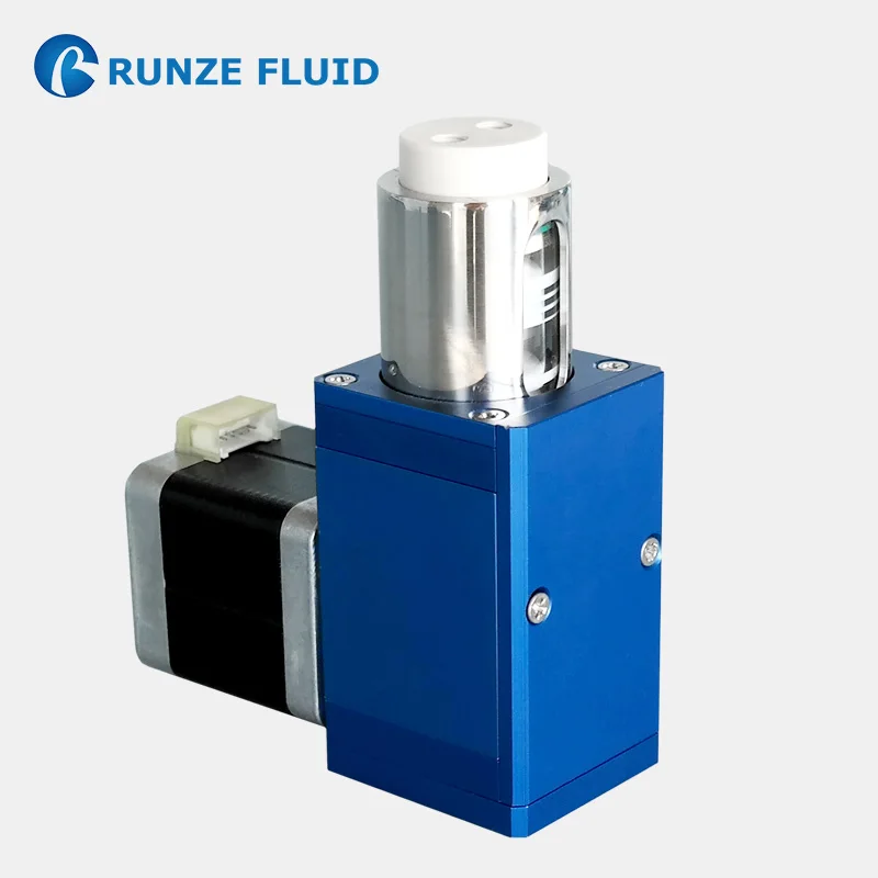 Continuous Liquid Dispensing Syringe Pump New Design High Accuracy Stepper Motor Easy Control Small Compact Structure Easy Mount