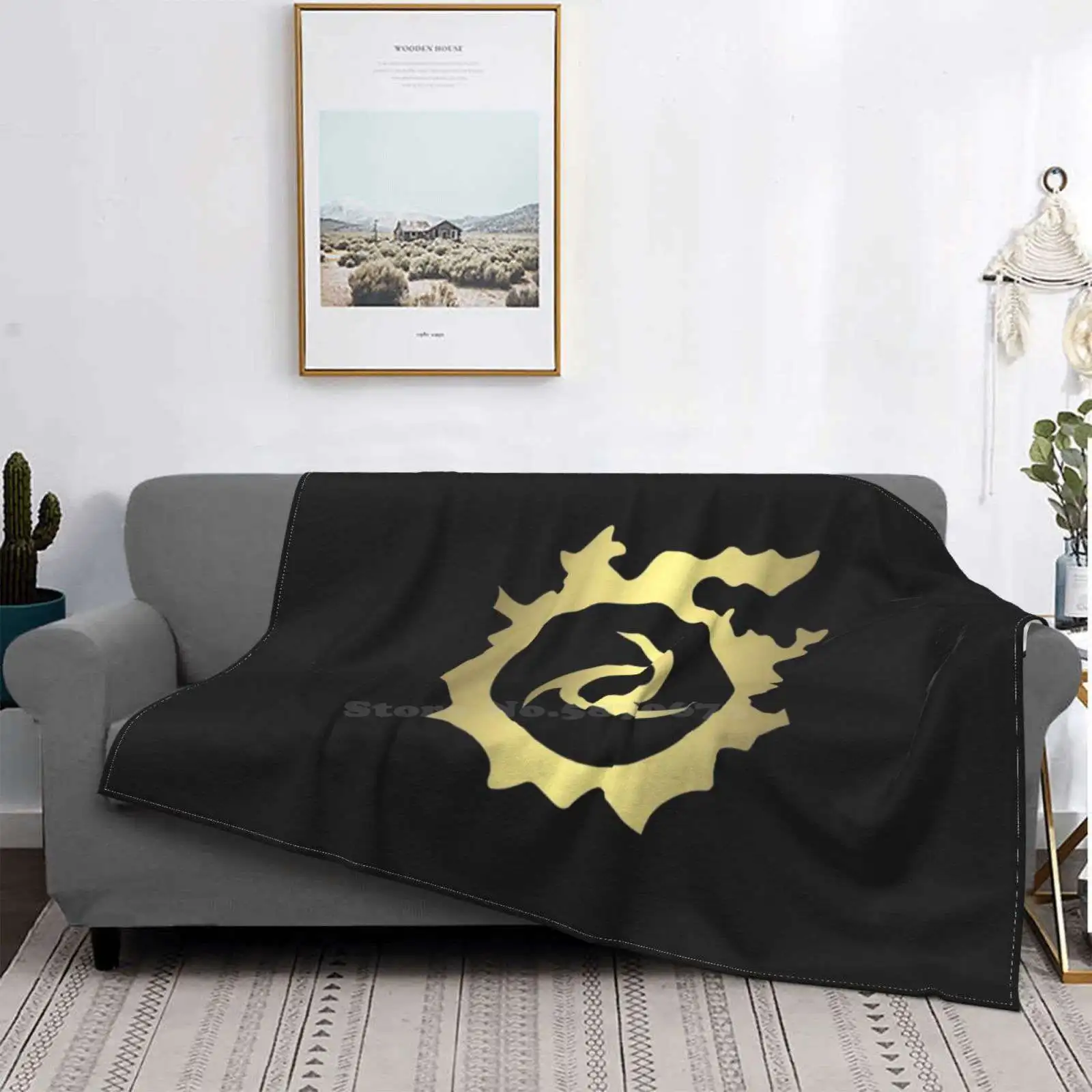 Soul Of The Creative Design Comfortable Warm Flannel Blanket Final Fantasy 14 Ffxiv Gunbreaker Dancer Paladin Summoner Samurai