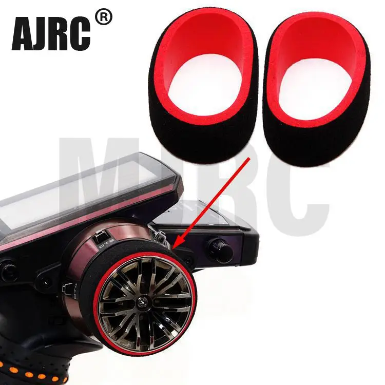 Two-tone RC Cars Transmitter Steering Wheel Foam Grip Hand Wheel Sponge For Futaba 3pv 4pls 4pv 4px r 7px prc x4 FS GT2