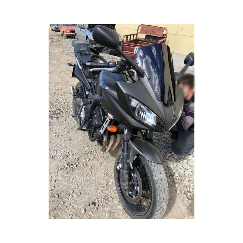 Windscreen For 2007 2008 2009 2010 Yamaha FZ6 S2 600 Fazer FZ-6 FZ 6 Wind Screen Deflectors Windshield Smoke Iridium