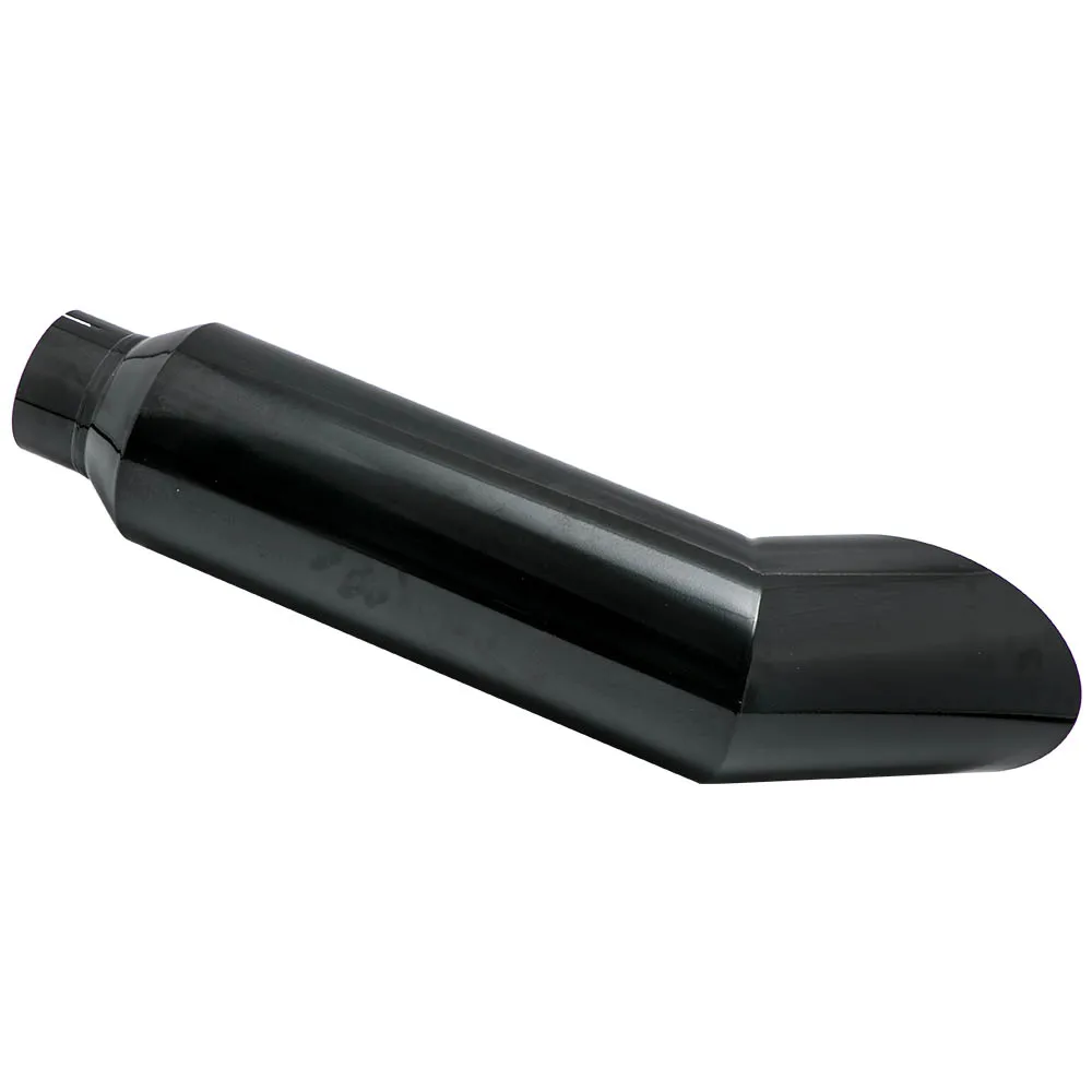 5" Inlet 8"Outlet 36" Long Miter Black Angle Cut Diesel Smoker Exhaust Stack Tip for Ram 2013 2014 2015 2016