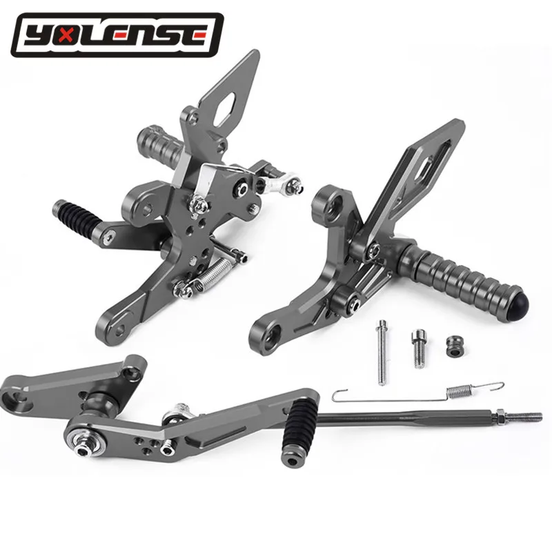 Motorcycle CNC Footrests Rearset Rear Footpeg Foot Rests For HONDA CBR500R CB500F CBR 500R CB 500F 2013-2023 2022 2021 2020 2019