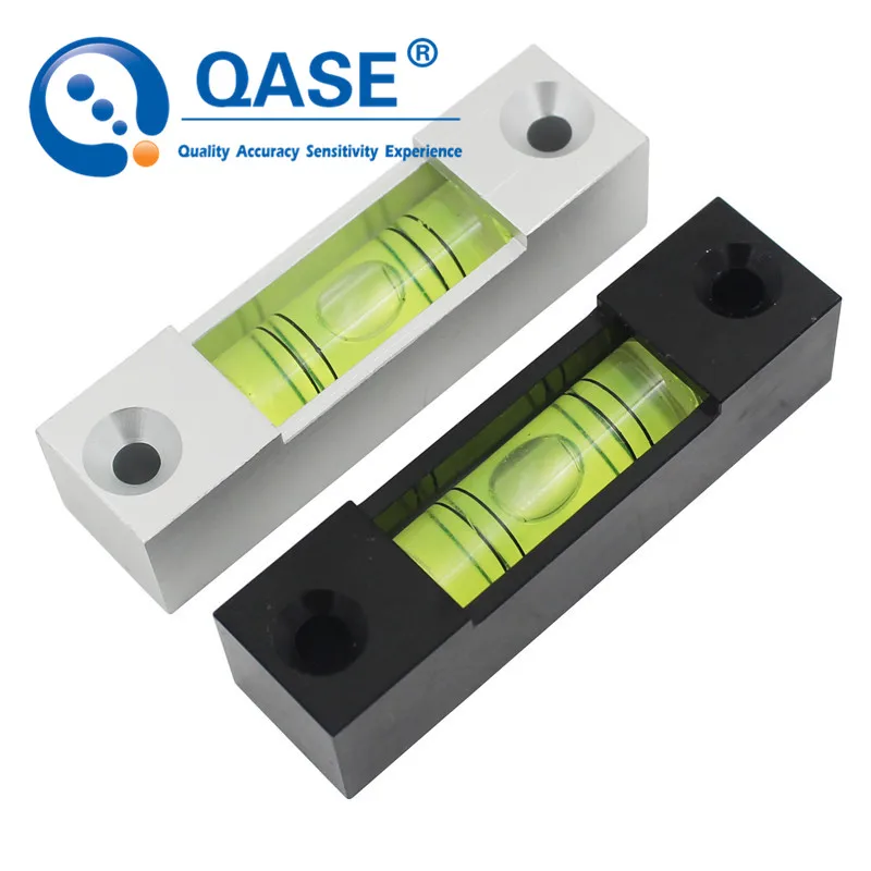 Imagem -02 - Mini Nível de Bolha de Material Metálico Luminoso Horizontal Quadrado com Função de Visão Noturna tipo Barra