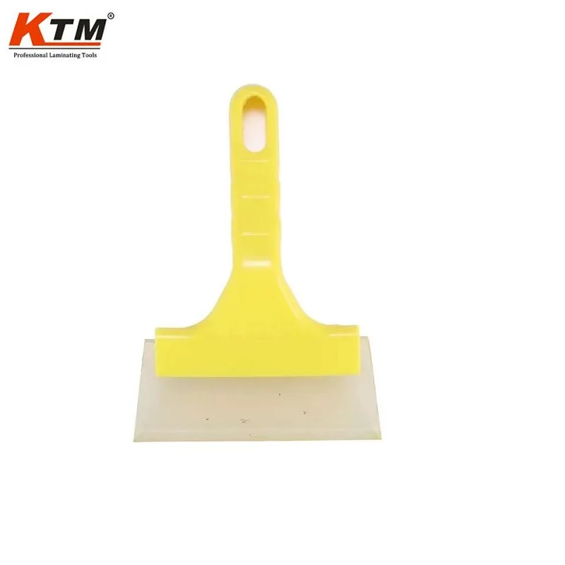 

Squeeze Buffalo Tendon Scraper Beauty Seam Car Wash Film Advertising Tool Silicone Glass Wiper Short Handle Oxford Scraper