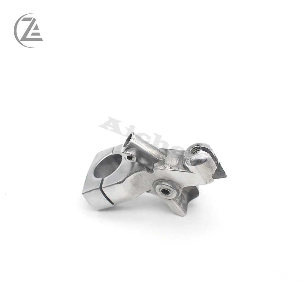 ACZ Motorcycle Chrome 25mm Mirror Base Mount Scooter Clutch Perch Holder For Honda Shadow 400 750 Steed 400 600 Magna 250 750 view 4
