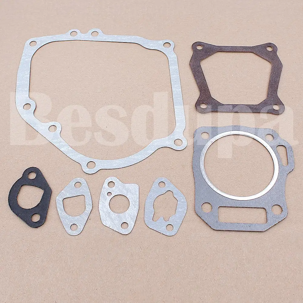 Juego de juntas para Honda GX160 5.5HP, pieza del motor, tapa de la válvula del cilindro del cárter, junta de admisión del carburador 11381-ZH8-801,12251-ZF1-800