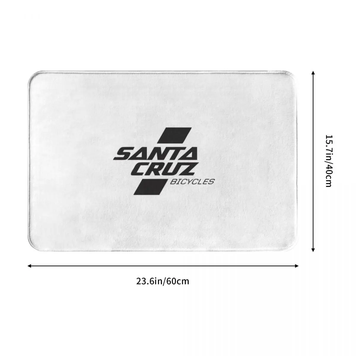 Santa Cruz Bicycles Merchandise Doormat Rug carpet Mat Footpad Polyester Non-slip dust-proo Kitchen Bedroom balcony toilet