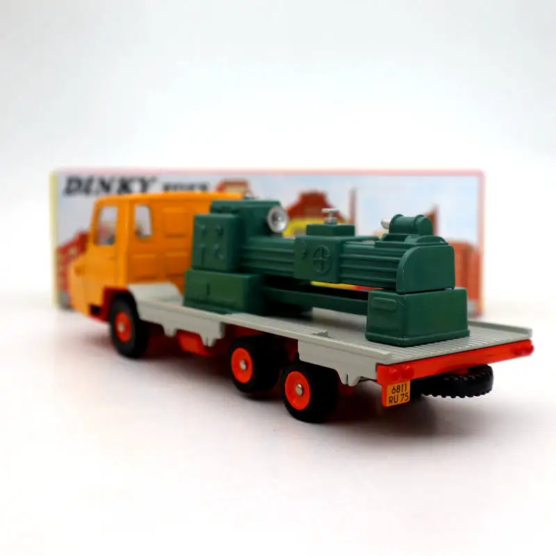 Atlas Dinky toys 569P Berliet Stradair Plateau Surbaisse Porte Machine Outil Prototype Truck Diecast Models Collection