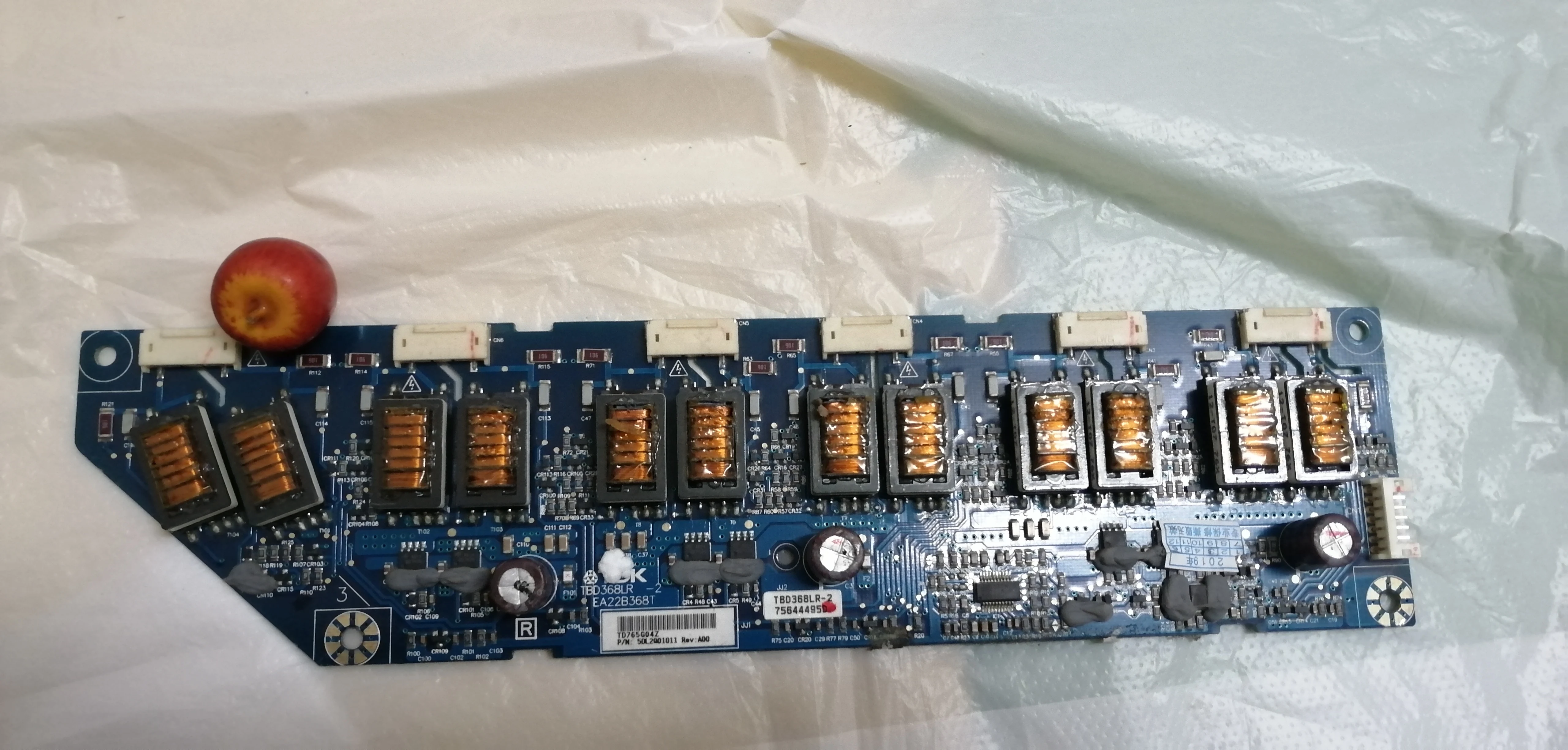 TBD368LR -2 EA22B368T EA02B368T 2407WFP 2407FPW 가격 차이와 연결하기 위한 t-con 고전압 보드