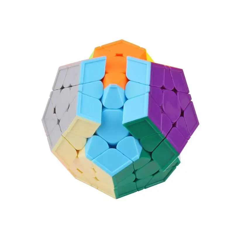YuXin QN Wumofang Magic Cube Puzzle Blister Packing Gift Brain Teaser 3x3 Dodecahedron Cubo Magico Professional Toy For Children