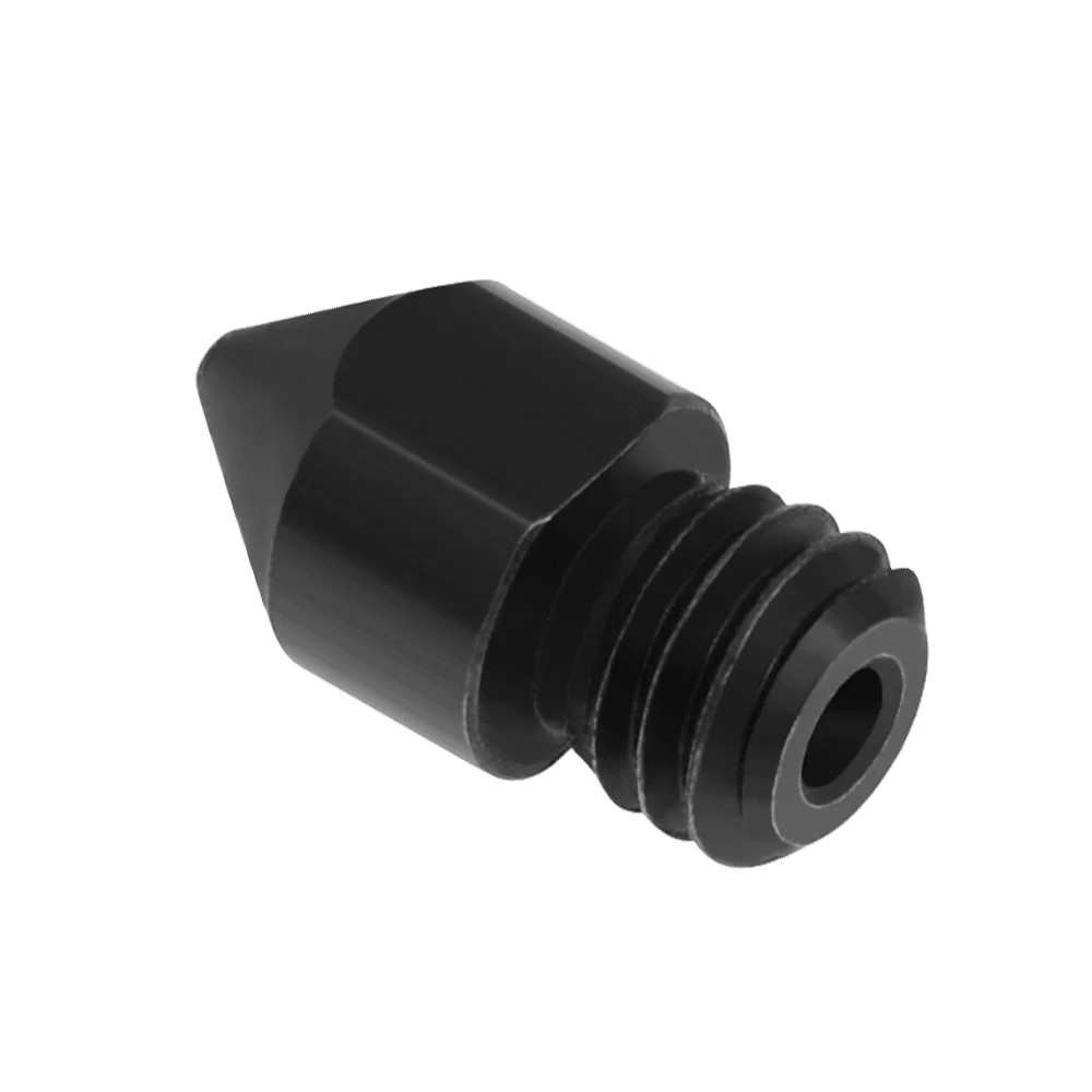 MK7 MK8 Nozzle Super Hard Steel Mold Steel Corrosion-Resistant Extruder Threaded 1.75mm 3D Printer Nozzle for Ender3 Pro