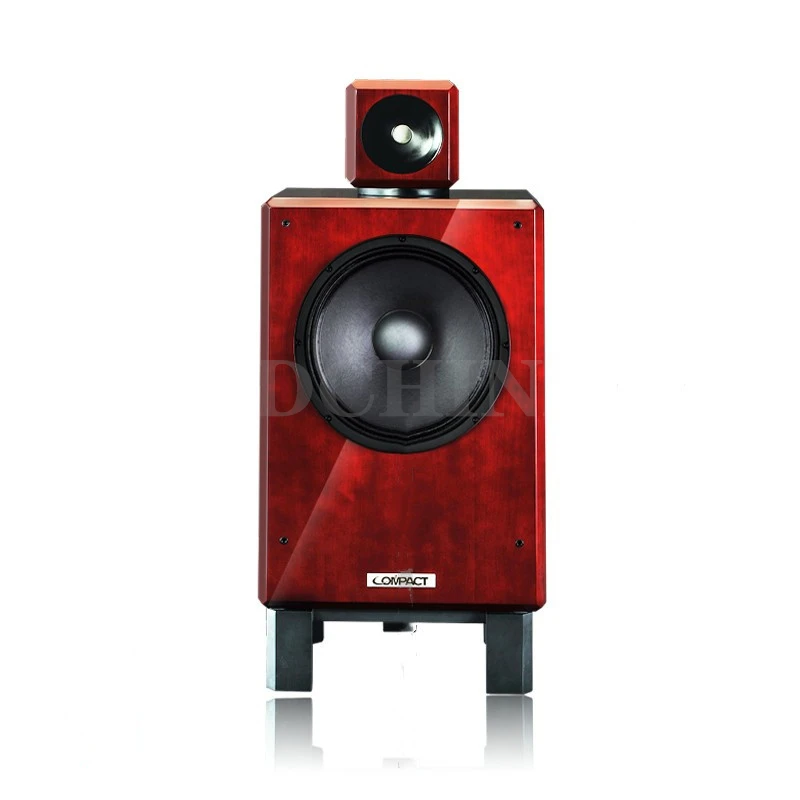 GZ-011 arma de cuerda 15 pulgadas hifi hogar bocina dividida estantería ultra importada altavoz 2-100W 8 ohm