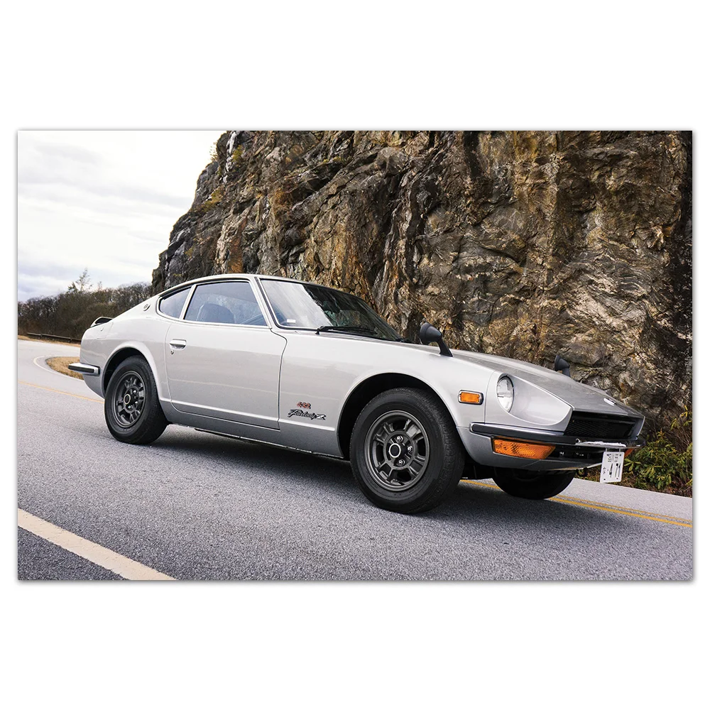 1969 Nissan Fairlady Z432 Supercar Poster Wall Picture for Living Room Wall Art Canvas Cloth Fabric Print Painting