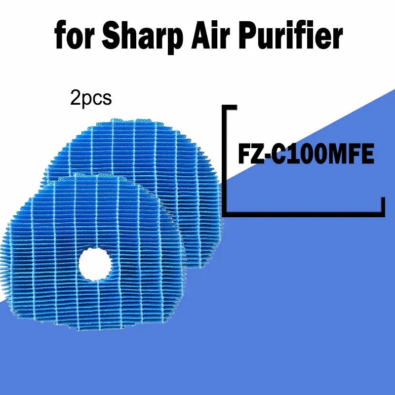 Humidifier Filter FZ-C100MFE For Sharp Air Purifier KC-840E KC-A840TA KC-C70TA KC-860E KC-C150E 2PCS