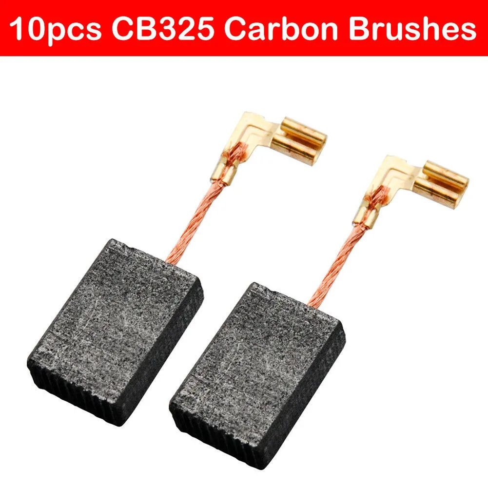 10PCS CB-325 Escovas de Carvão de Reposição 17*11*5m 194074-2 Para Makita 9553NB 9554NB 9555NB 9556NB 9556PB 9557NB GD0600 Ferramenta de Poder