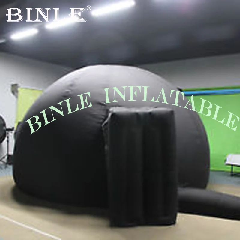 Oxford cloth portable inflatable planetarium projection dome tent inflatable cinema area for exhibition display props