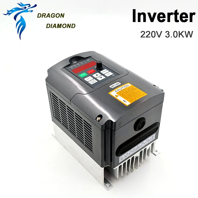 1pc HY 3kw Inverter 220V VFD Variable Frequency CNC Spindle Motor Drive Speed Control 400Hz 13A 1HP Input 3HP Converter