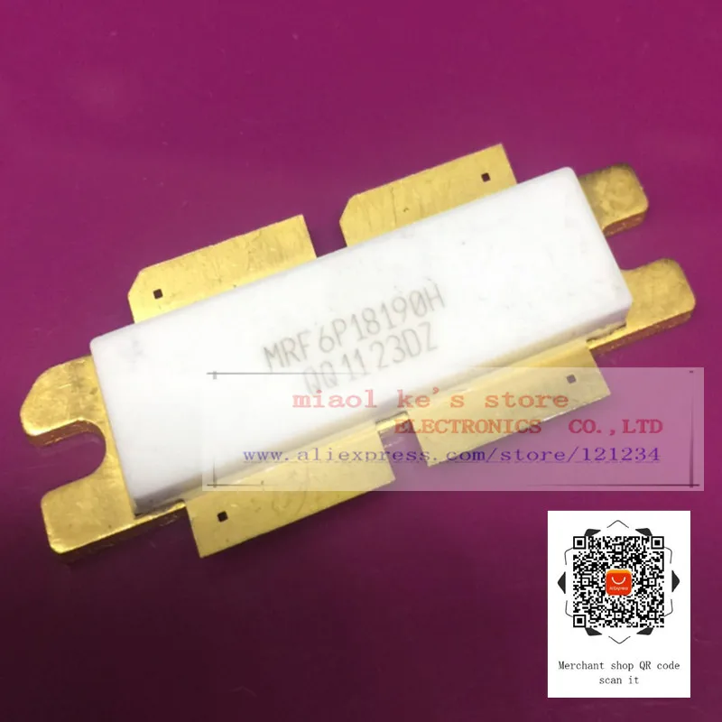 100%Original: MRF6P18190H MRF6P18190HR5 MRF6P18190HR6 [ FET RF 68V 15.9dB 44W 1.88GHZ NI-1230/CASE 375D-04 ] LDMOS transistor