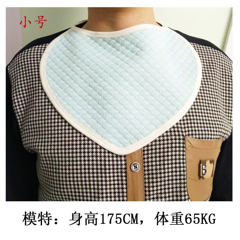 Cotton Meal Eating Bib Clothing Protector Bib Saliva Towel for Kids Children Adults Patients Elderly Disability People