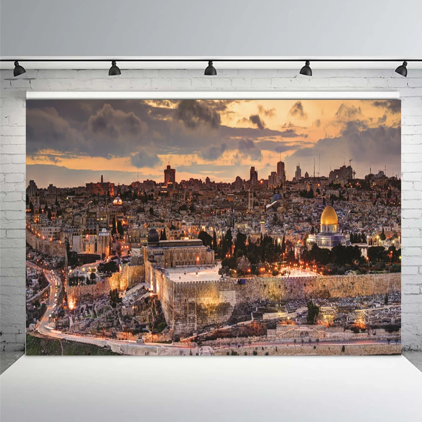 Photography Backdrop Jerusalem City of David West Wailing Wall Custom Photo Studio Backdrop Background Vinyl Photo Background