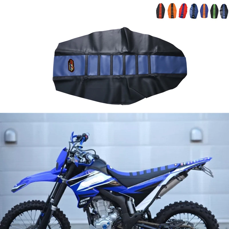 Motorcycle Seat Cover Cushion Antiskid Waterproof Leather Motocross Protection For CRF YZF KXF WR RMZ SX SXF EXC EXCF FC