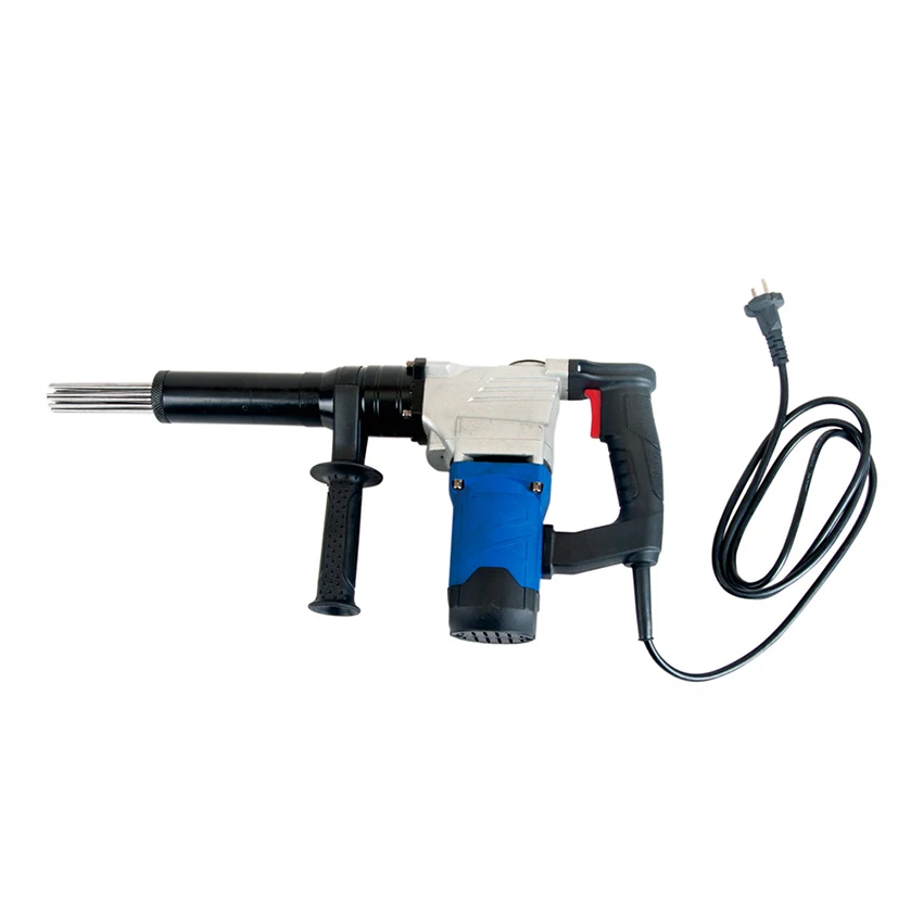 TD-53E 1100W Needle Derusting Gun Electric Jet Chisels Hand-Held Electric Needle Scaler Rust Removal Cleaning Machine 110V/220V