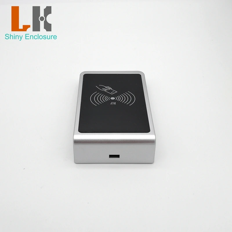 LK-AC39 IP54 Small Plastic Enclosure Access Control Housing DIY RFID Card Reader Case Attendence Machine Box 148x97x34mm