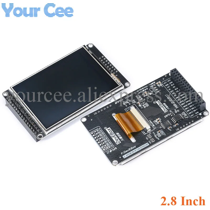 Imagem -03 - Placa do Núcleo do Desenvolvimento com Painel Lcd Módulo de Exposição Cortex-m4 Braço Tft Stm32f407vet6 28 Dentro 32 Dentro