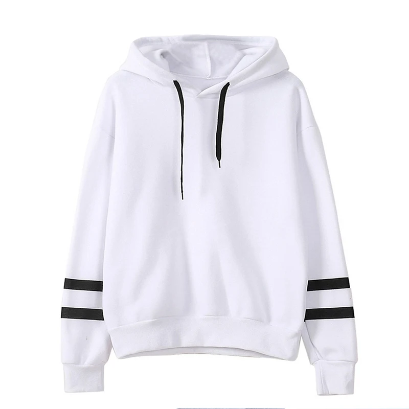 Frühling Herbst Lose Hoodies für Frauen Casual Freunde Brief Gedruckt Lange Hülse Mit Kapuze Pullover Sweatshirts Moleton