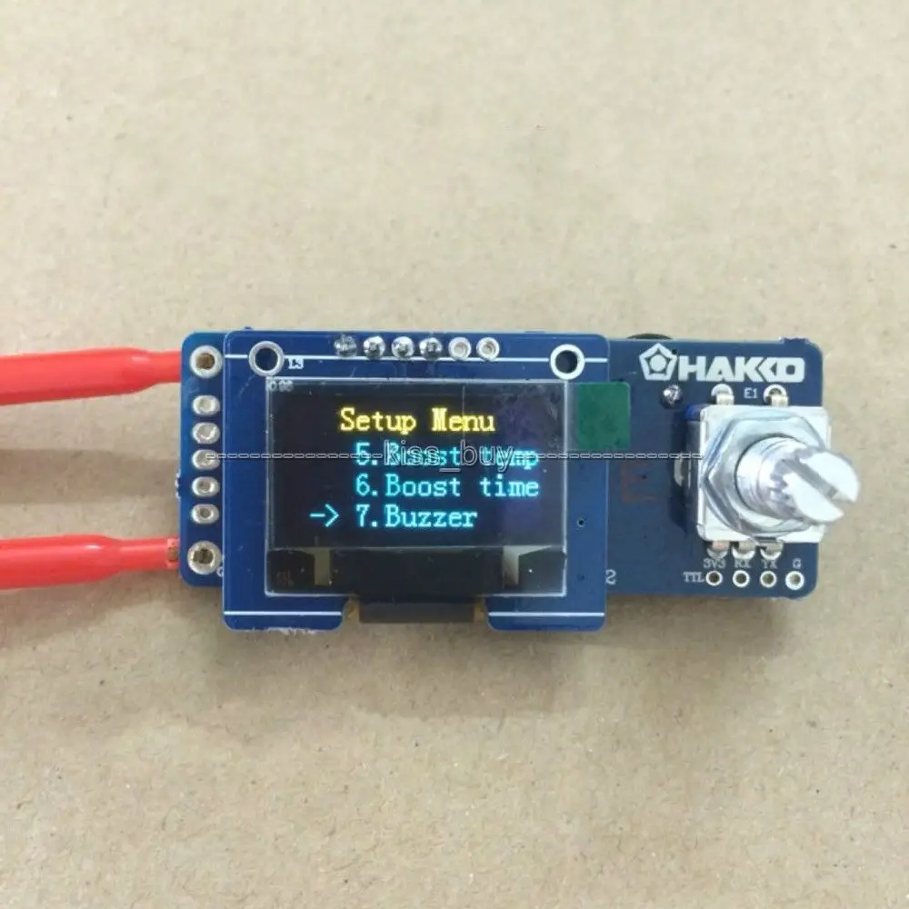 T12 OLED Digital Stazione di Saldatura di Ferro di Temperatura Scheda del Controller LCD display panel PER HAKKO