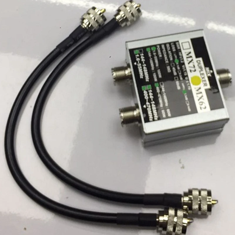 Imagem -02 - Estação de Trânsito Linear Duplexer do Combinador da Antena do Presunto Mx62 Frequência Diferente hf Vhf Uhf