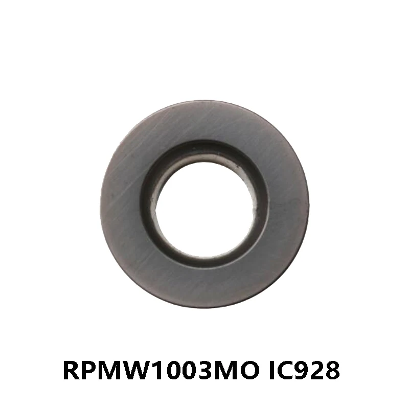 Original 10pcs RPMW1003MO RPMW1003 IC928 Carbide Round Milling Tooling Inserts For Steel Profiling Machining Hardware Tool Pro