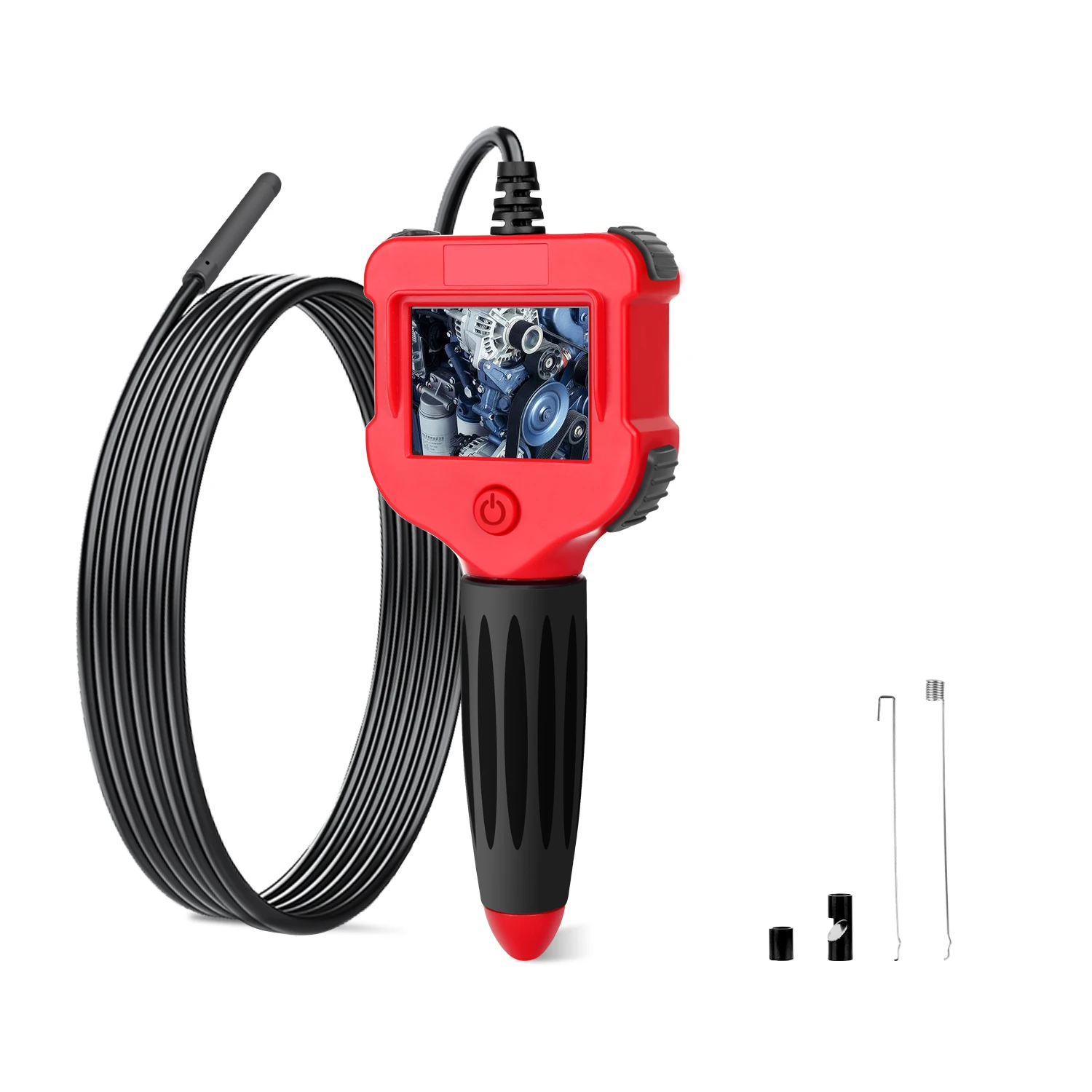 2.4 Inch 5.5mm  720P Digital Handheld  Endoscope Camera Inspection CMOS Borescope Otoscope Handheld Endoscope