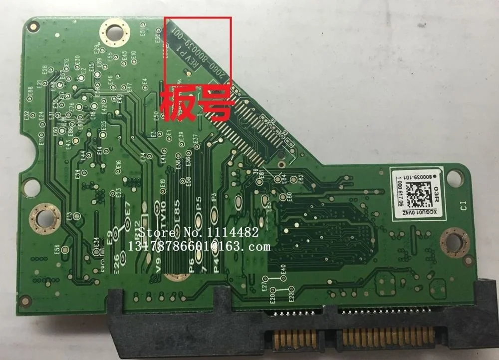 

2060-800039-001 Rev P1 desktop 1TB 2TB PCB logic board printed circuit board 2060-800039-001 Rev P1