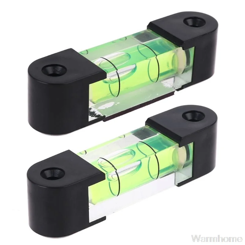 Magnetic Spirit Level Bubble High Precision Horizontal Bead Level Bubble Mini Cylinder Level Bubble Measuring Tools