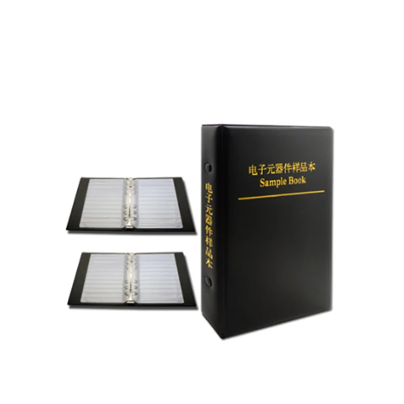 抵抗器コンデンサーインダクタic smdコンポーネント0402/0603/0805/1206電子部品の空のサンプルブック15空白ページ