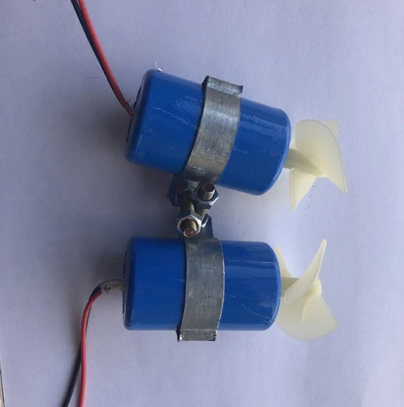 Boat RC Jet Underwater Motor Thruster 7.4V 16800RPM CW CCW 3-blades Propeller fr DIY Micro ROV Robot RC Bait Boat Submarine Part